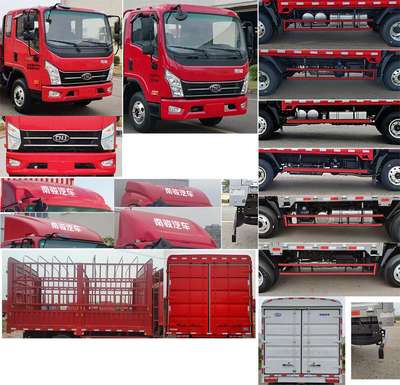 南骏牌国六5.1米仓栅式运输车 高效合规的道路普通货物运输解决方案